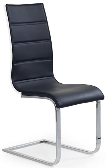 Krzesło metalowe PROFEOS Baster, czarne, 58x42x99 cm Profeos