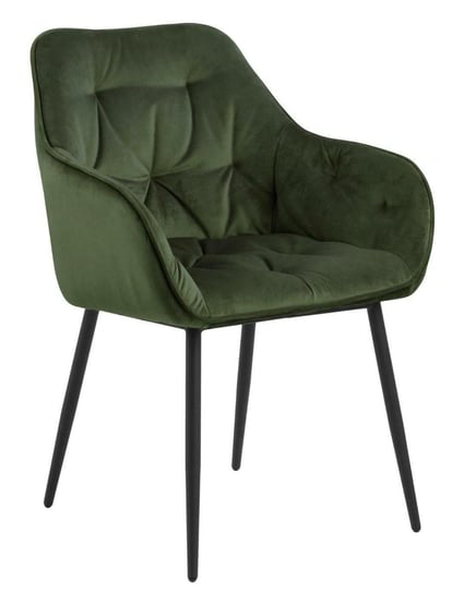 Krzesło MIA HOME Bruce, zielone, 55x58x83 cm MIA home