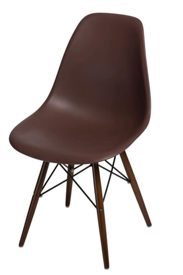 Krzesło MIA HOME Comet, brązowe, 81x46x40 cm MIA home