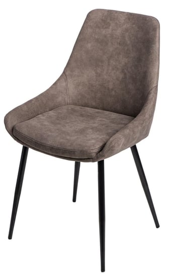 Krzesło MIA HOME Floyd, brązowe, 85x48x47 cm MIA home