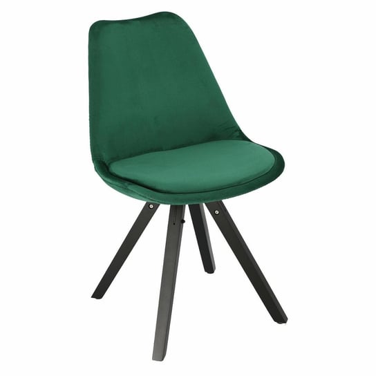 Krzesło MIA HOME Nord Wzór 3, zielone, 48x55x87 cm MIA home