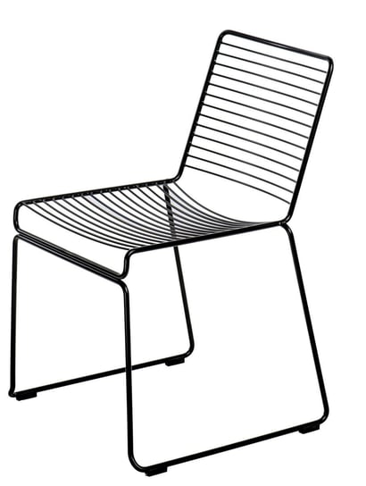 Krzesło MIA HOME Rod Soft, czarne, 78x57x53 cm MIA home