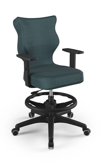Krzesło młodzieżowe, Entelo, Duo czarny,  Monolith 06, rozmiar 6 WK+P (wzrost 159-188 cm) ENTELO