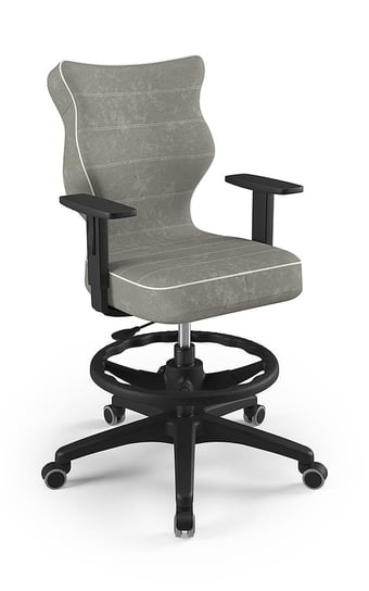 Krzesło młodzieżowe, Entelo, Duo czarny,  Visto 03, rozmiar 6 WK+P (wzrost 159-188 cm) ENTELO