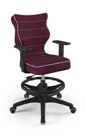 Krzesło młodzieżowe, Entelo, Duo czarny,  Visto 07, rozmiar 6 WK+P (wzrost 159-188 cm) ENTELO