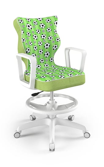 Krzesło młodzieżowe, Entelo, Norm biały, Storia 29, rozmiar 6 WK+P (wzrost 159-188 cm) ENTELO