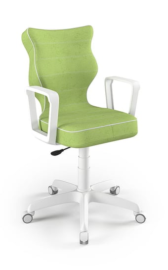 Krzesło młodzieżowe, Entelo, Norm biały, Visto 05, rozmiar 6 (wzrost 159-188 cm) ENTELO