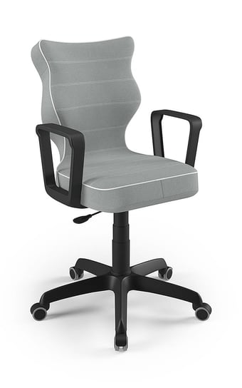 Krzesło młodzieżowe, Entelo, Norm czarny, Jasmine 03, rozmiar 6 (wzrost 159-188 cm) ENTELO