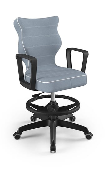 Krzesło młodzieżowe, Entelo, Norm czarny, Jasmine 06, rozmiar 6 WK+P (wzrost 159-188 cm) ENTELO
