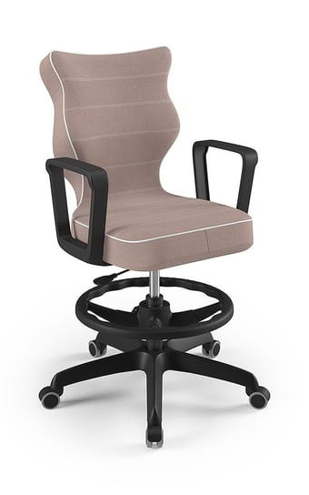 Krzesło młodzieżowe, Entelo, Norm czarny, Jasmine 08, rozmiar 5 WK+P ENTELO