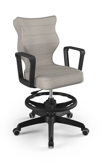Krzesło młodzieżowe, Entelo, Norm czarny, Monolith 03, rozmiar 5 WK+P ENTELO
