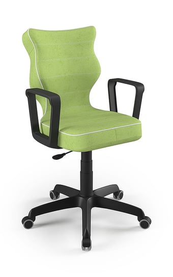 Krzesło młodzieżowe, Entelo, Norm czarny, Visto 05, rozmiar 6 (wzrost 159-188 cm) ENTELO