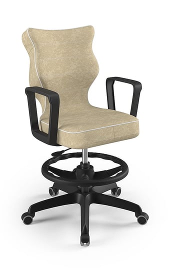 Krzesło młodzieżowe, Entelo, Norm czarny, Visto 26, rozmiar 6 WK+P (wzrost 159-188 cm) ENTELO