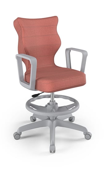 Krzesło młodzieżowe, Entelo, Norm szary, Monolith 08, rozmiar 6 WK+P (wzrost 159-188 cm) ENTELO