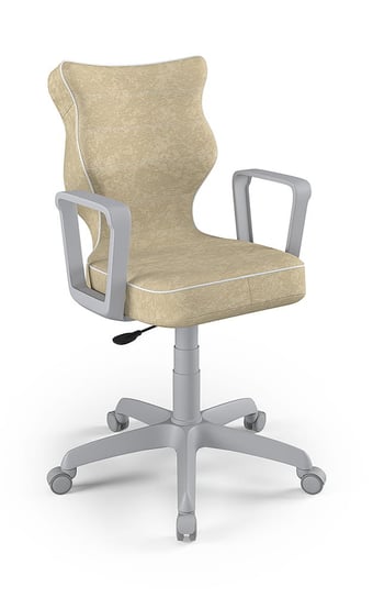 Krzesło młodzieżowe, Entelo, Norm szary, Visto 26, rozmiar 6 (wzrost 159-188 cm) ENTELO