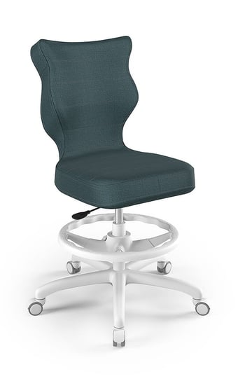 Krzesło młodzieżowe, Entelo, Petit biały, Monolith 06, rozmiar 5 WK+P ENTELO