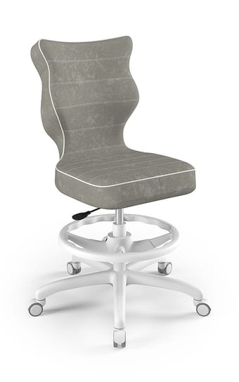 Krzesło młodzieżowe, Entelo, Petit biały, Visto 03, rozmiar 5 WK+P ENTELO