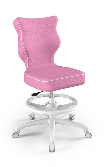 Krzesło młodzieżowe, Entelo, Petit biały, Visto 08, rozmiar 6 WK+P (wzrost 159-188 cm) ENTELO