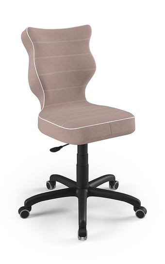 Krzesło młodzieżowe, Entelo, Petit czarny, Jasmine 08, rozmiar 6 (wzrost 159-188 cm) ENTELO