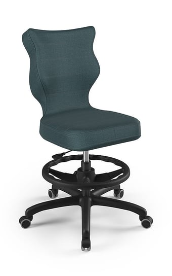 Krzesło młodzieżowe, Entelo, Petit czarny, Monolith 06, rozmiar 6 WK+P (wzrost 159-188 cm) ENTELO