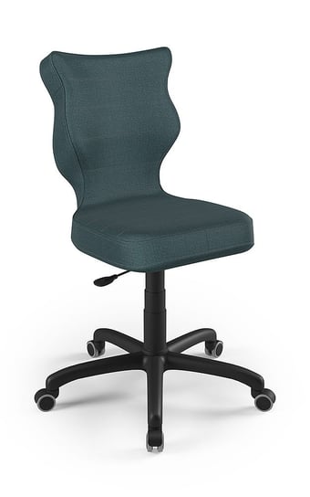 Krzesło młodzieżowe, Entelo, Petit czarny, Monolith 06, rozmiar 6 (wzrost 159-188 cm) ENTELO