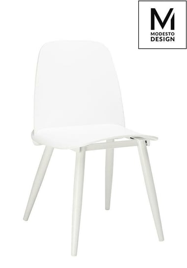 Krzesło MODESTO DESIGN Boomer, białe Modesto Design