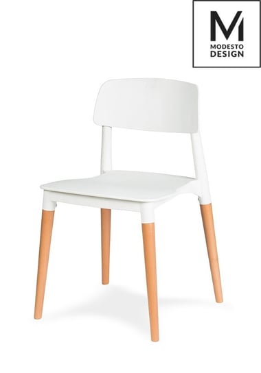 Krzesło MODESTO DESIGN Ecco, białe Modesto Design