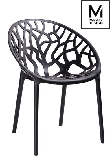 Krzesło MODESTO DESIGN Koral, czarne Modesto Design