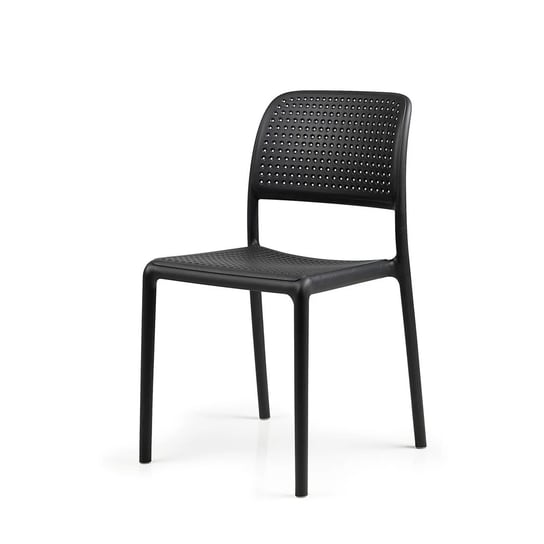 Krzesło NARDI Bora, antracytowe, 49x54x83 cm Nardi