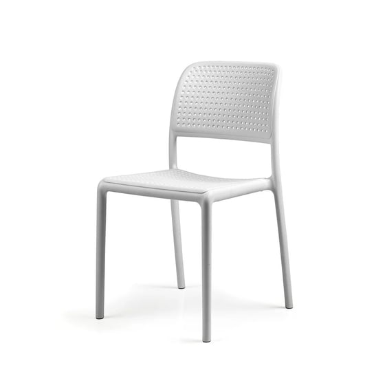 Krzesło NARDI Bora, białe, 49x54x83 cm Nardi