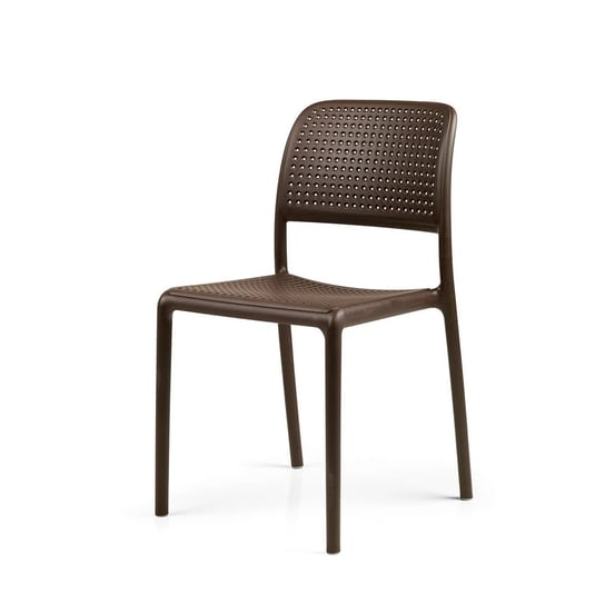 Krzesło NARDI Bora, brązowe, 49x54x83 cm Nardi