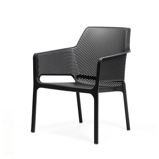 Krzesło NARDI Net Relax, grafitowe, 86x67x71 cm Nardi