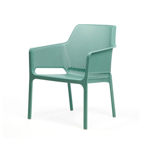 Krzesło NARDI Net Relax, miętowe, 86x67x71 cm Nardi