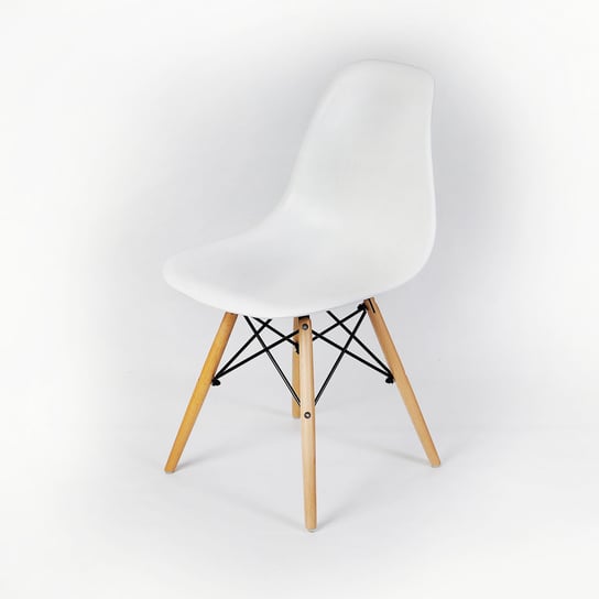 Krzesło nowoczesne skandynawskie białe TS Interior