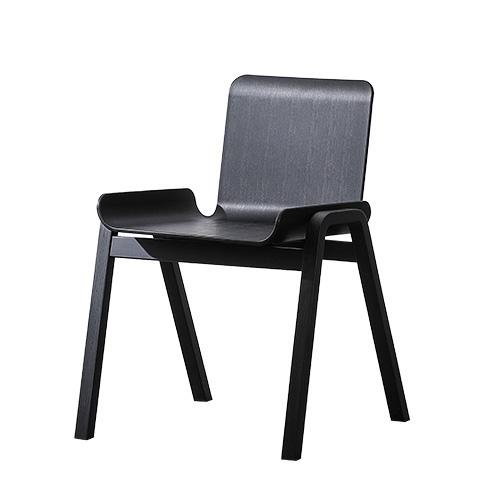 Krzesło nowoczesne skandynawskie CAMPO CZARNE Nuforma