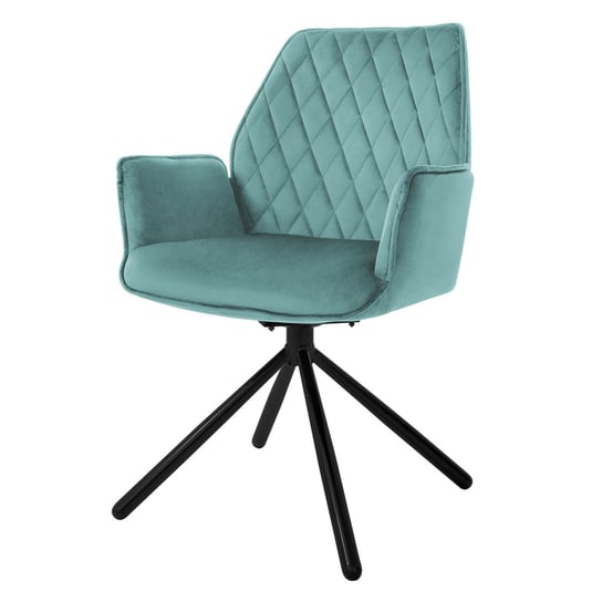 Krzesło obrotowe 180 stopni krzesło obrotowe krzesło do salonu krzesło aksamitne ML-DESIGN
