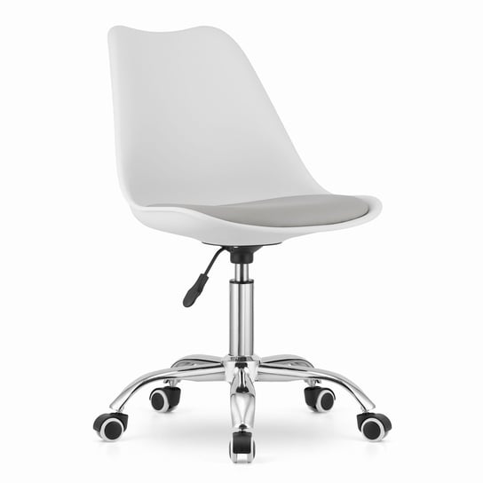 Krzesło obrotowe ALBA - biało-szare Inna marka