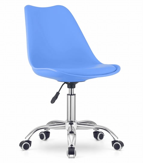 Krzesło obrotowe ALBA - niebieskie Inna marka
