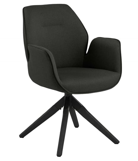 Krzesło obrotowe Aura dark grey /black auto return Actona