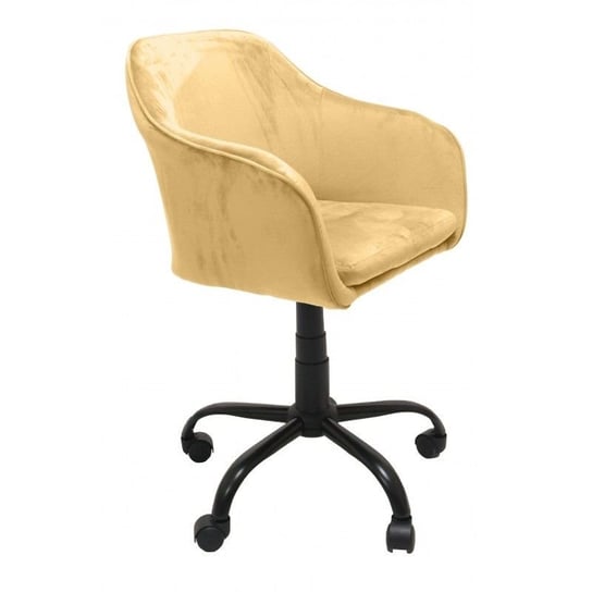 Krzesło Obrotowe Biurowe MARLIN Żółte Tkanina TopEshop Topeshop