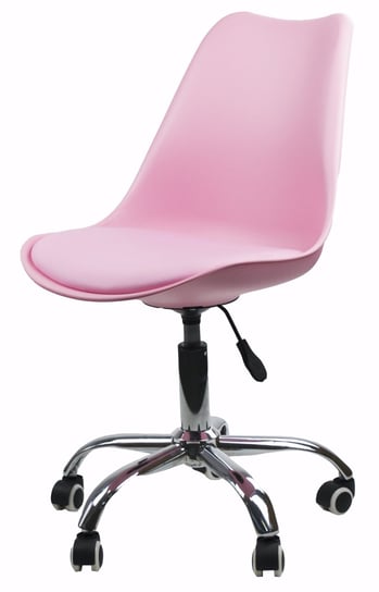 Krzesło Obrotowe Do Biurka Fotel Biurowy Ps 19 Różowy CHICCOT