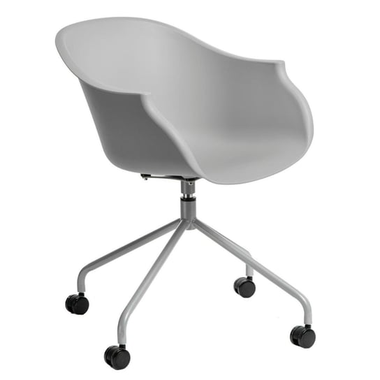 Krzesło obrotowe INTESI Roundy, szare, 78x56x56 cm Intesi