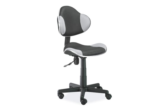 Krzesło obrotowe KONSIMO Lidris, czarno-szary, 48x49x43 cm Konsimo