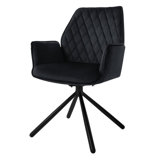 Krzesło obrotowe krzesło do jadalni krzesło obrotowe 180 stopni krzesło do salonu aksamitne ML-DESIGN