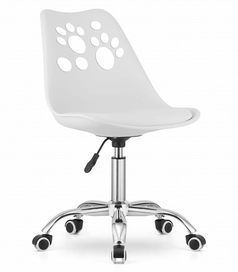 Krzesło obrotowe PRINT - białe Inna marka