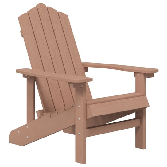 Krzesło ogrodowe Adirondack HDPE 73x83x92cm, brązo / AAALOE Inna marka