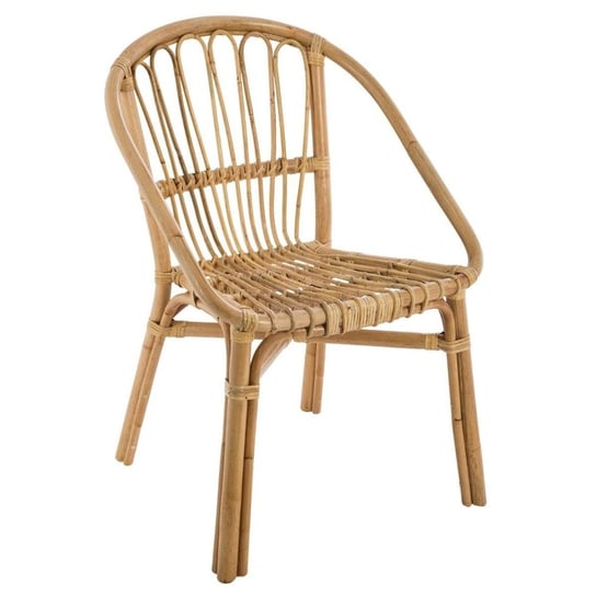 Krzesło ogrodowe ATMOSPHERA, brązowy, 56x56x80 cm Atmosphera