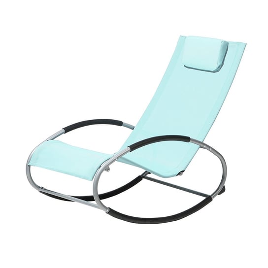 Krzesło ogrodowe BELIANI Campo, niebieskie, 55x51 cm Beliani