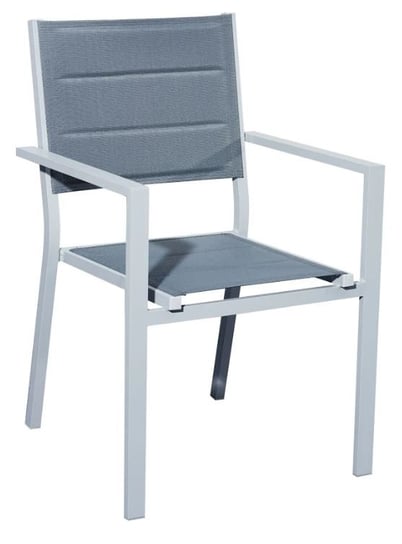 Krzesło ogrodowe BELLO GIARDINO Diverso, biało-szare, 87x57,5x57 cm Bello Giardino