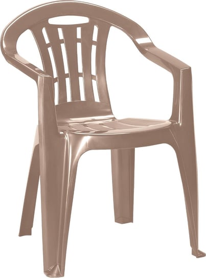 Krzesło ogrodowe CURVER Mallorca, cappuccino, 56x58x79 cm Curver